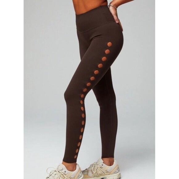 Fabletics Sculptknit Leggings. High-Waisted. Cacao‎ Brown Color. Medium Size NWT - Picture 1 of 9